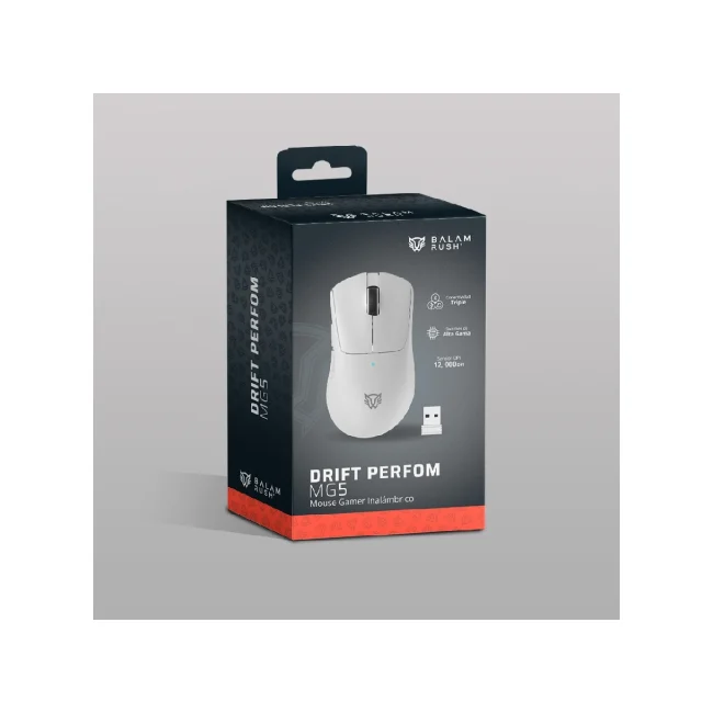 Mouse Gamer Inalámbrico DRIFT PERFORM MG5 BALAM RUSH Conectividad USB Dongle 2.4ghz image 3