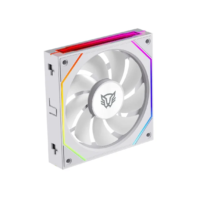 KIT 3 VENTILADORES BALAM RUSH EXL95/120mm/ PWM 4 pin/RGB/BLC (BR-942096) image 4