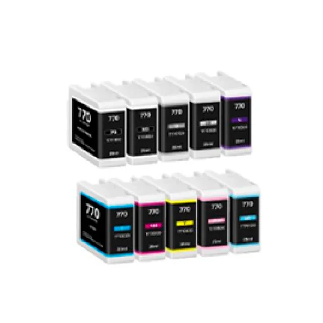 Cartucho de Tinta Magenta Claro  Epson T770620 UltraChrome PRO10, Capacidad de 25ML