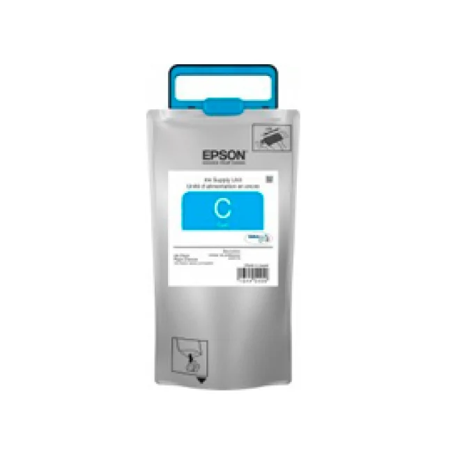 BOLSA DE TINTA EPSON MODELO T974 CYAN, ALTA CAPACIDAD PARA WF- C869R, REDIMEINTO 84,000 IMPRESIONES, COSTO PP $ 0.10C