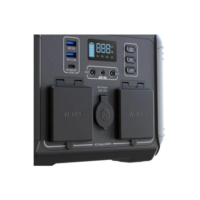 Forza Power Technologies FPP-T300 estación de carga portátil 8 Fosfato de hierro-litio (LiFePo4) 2100 mAh 300 W 4 kg image 7