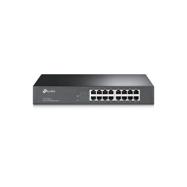 TP-Link TL-SF1016DS dispositivo de redes No administrado Fast Ethernet (10/100) 1U Negro image 13