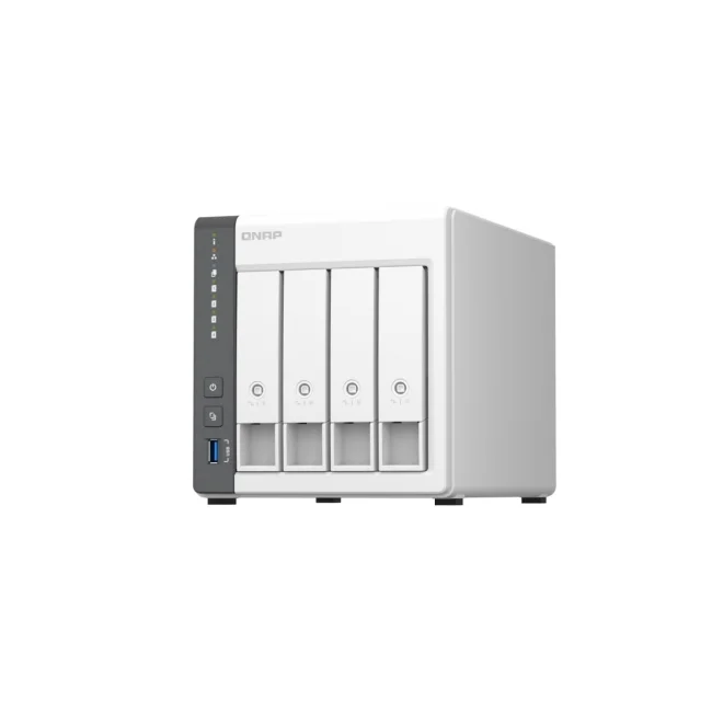 QNAP TS-433 NAS Tower ARM Cortex-A55 4 GB 0 TB QNAP Turbo System Blanco image 6