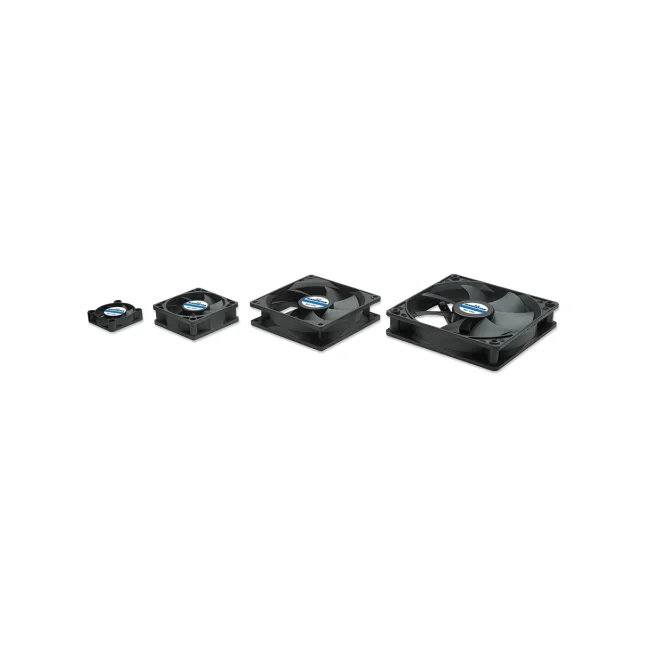 Manhattan 700955 sistema de refrigeración de computadora Gabinete de la computadora Ventilador 8 cm Negro 1 pieza(s) image 8