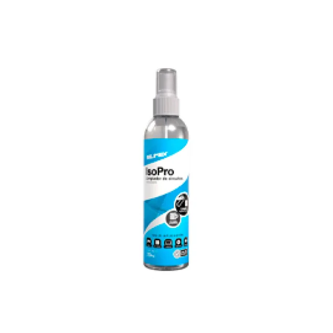 ALCOHOL ISOPROPÍLICO | SILIMEX | ISOPRO 250 ML | 99.7% DE PUREZA | LIMPIADOR Y PROTECTOR ANTIESTÁTICO PARA PANTALLAS ELECTRÓNICAS Y SUPERFICIES DELICADAS.