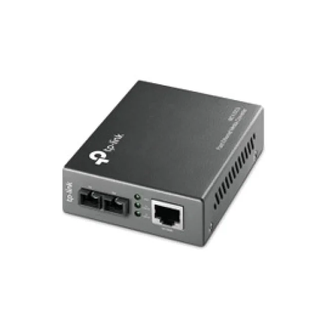 TP-Link Omada MC110CS convertidor de red 100 Mbit/s 1310 nm Modo único Negro