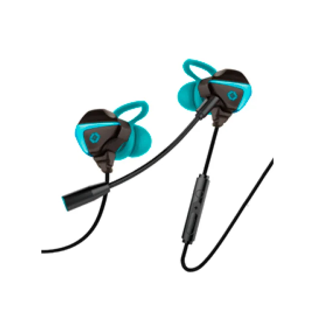 Vortred V-930624 audífono y auriculare Auriculares Alámbrico Gancho de oreja, Intra auditivo Juego Negro, Azul image 2