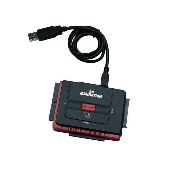 Manhattan Adaptador USB de Alta Velocidad 2.0 a SATA/ IDE image 5
