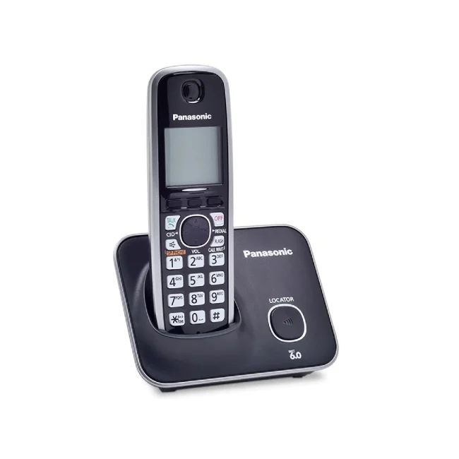 Panasonic KX-TG4111 teléfono Teléfono DECT Identificador de llamadas Negro image 4
