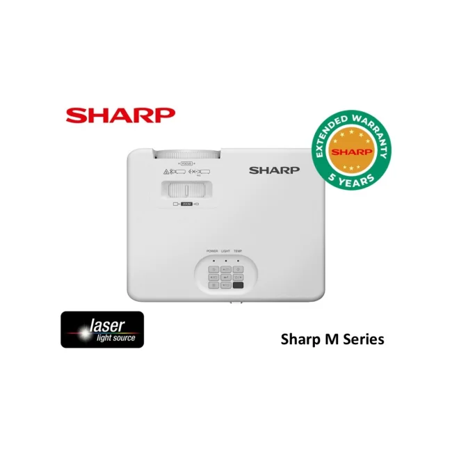 VIDEOPROYECTOR LASER SHARP XP-M421W-W DLP 4200 LM WXGA (1280 X 800) CONT 50.000:1 HDMI-HDCP 1.4 / ZOOM 1.3X /SPK 8W image 2