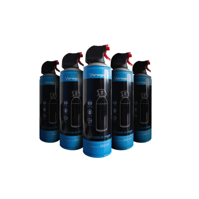 KIT VORAGO 5 PZAS AIRE COMPRIMIDO 660ML KIT5-CLN-300 image 3