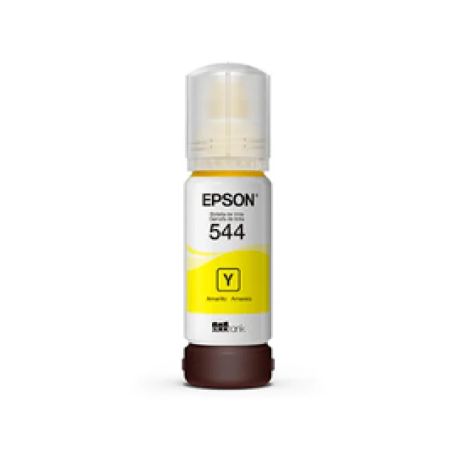 CARTUCHO EPSON MODELO T544 AMARILLO, TINTA DYE, PARA L1210, L3210, L3250, L3110, L3150, L5190