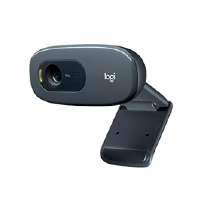 Logitech 960-000694 cámara web 3 MP 1280 x 720 Pixeles USB Gris, Gris Oscuro
