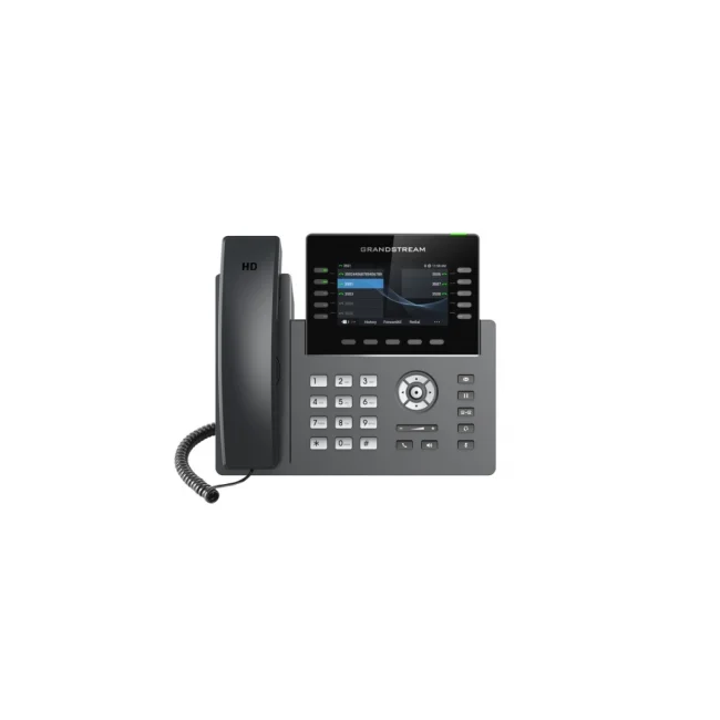 Teléfono IP grado operador de 10 líneas con 5 cuentas SIP, WiFi, Dos pantallas LCD, Bluetooth,  GDMS, Gigabit con Poe image 7