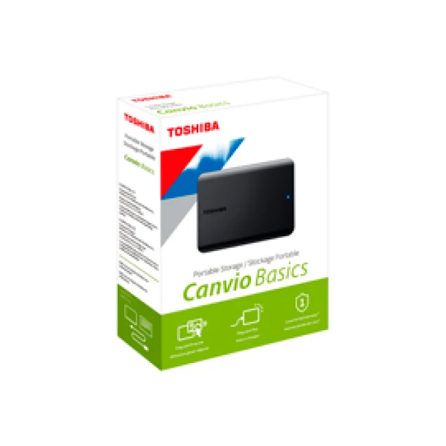 Toshiba Canvio Basics disco duro externo 4 TB Negro image 2