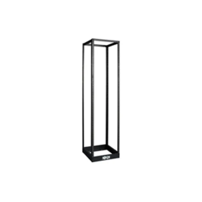 Tripp Lite SR4POST Rack de marco abierto SmartRack de 4 postes y 45U, 453.6 kg (1000 libras) Capacidad - Organizan y aseguran el equipo de red para instalación en rack