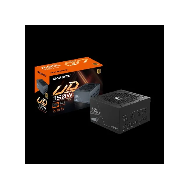 GIGABYTE UD750GM PG5 unidad de fuente de alimentación 750 W 20+4 pin ATX ATX Negro image 3