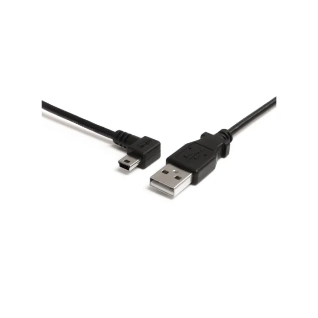 StarTech.com USB2HABM3LA cable USB USB 2.0 0.9 m USB A Mini-USB B 0.48 Gbit/s Negro image 4
