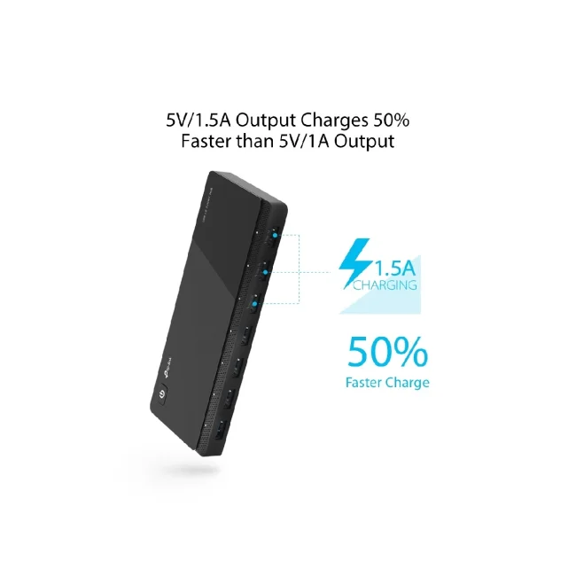 TP-Link UH700 nodo concentrador USB 3.2 Gen 1 (3.1 Gen 1) Micro-B 5000 Mbit/s Negro image 13