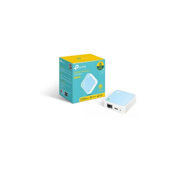 TP-Link TL-WR802N router inalámbrico Ethernet rápido Banda única (2,4 GHz) Azul, Blanco image 6