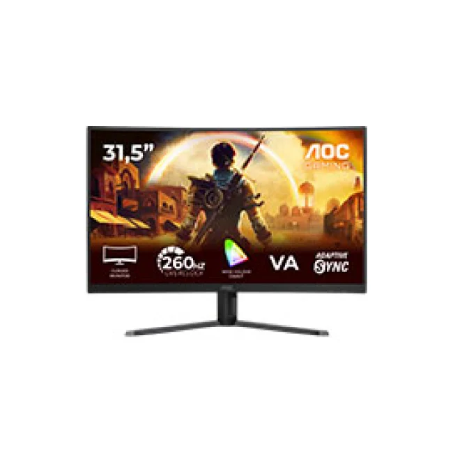 AOC G4 C32G42ZE monitor de computadora 80 cm (31.5") 1920 x 1080 Pixeles Full HD LED Negro, Rojo
