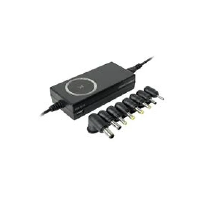 Perfect Choice PC-240747 adaptador e inversor de corriente Interior 65 W Negro image 3