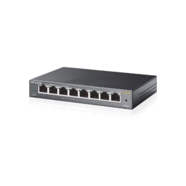 TP-Link TL-SG108E dispositivo de redes Gestionado L2 Gigabit Ethernet (10/100/1000) Negro image 3