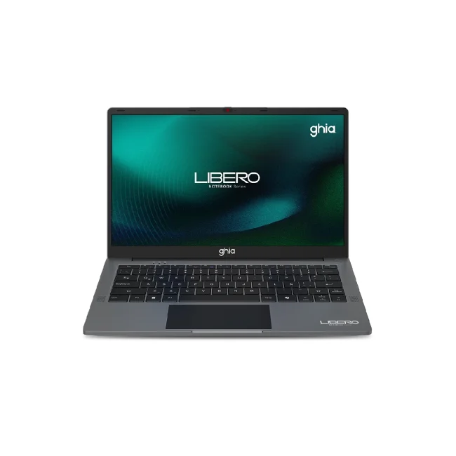 NOTEBOOK GHIA LIBERO 14 PLUG HD INTEL CELERON N4500 RAM 8GB SSD 128GB CAMARA FRONTAL 1.0 MPX WIFI-BT HDMI WIN 11 HOME COLOR GRIS image 2
