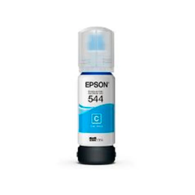 CARTUCHO EPSON MODELO T544 CYAN, TINTA DYE, PARA L1210, L3210, L3250, L3110, L3150, L5190