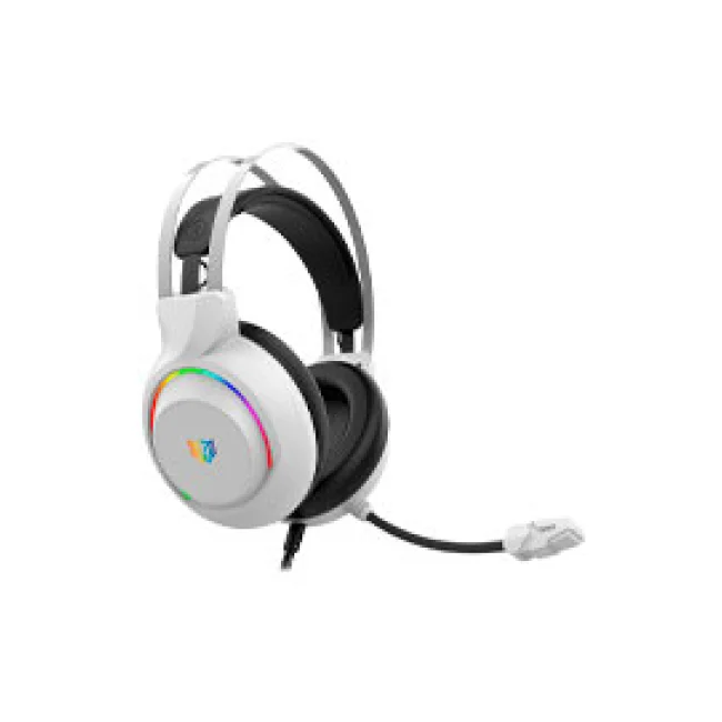 DIADEMA GAMER BALAM RUSH HESIX II ALAMBRICO 3.5MM BLANCO