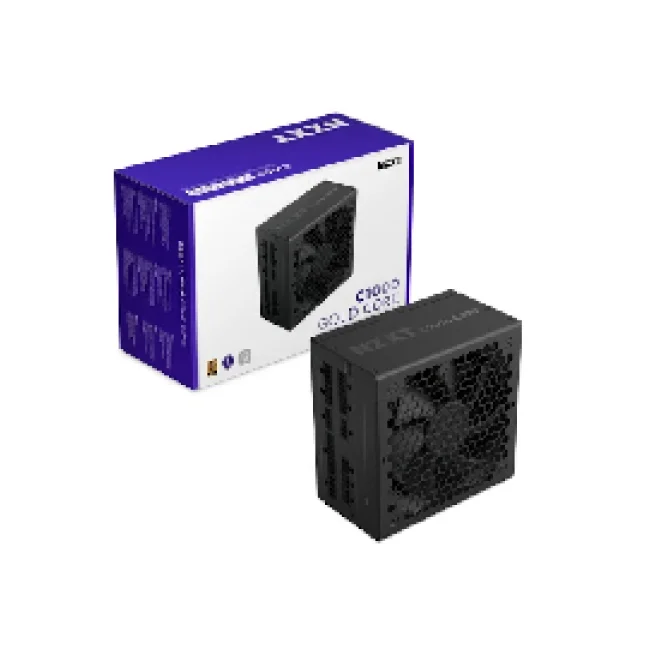 FUENTE DE PODER NZXT (PA-0G3BB-US) C1000, 80 PLUS, GOLD, NEGRA