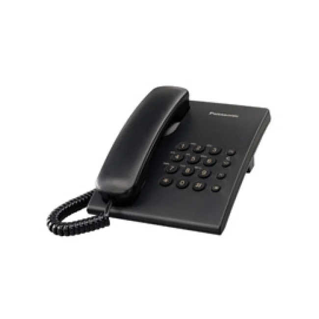 Panasonic KX-TS500 Teléfono analógico Identificador de llamadas Negro image 2