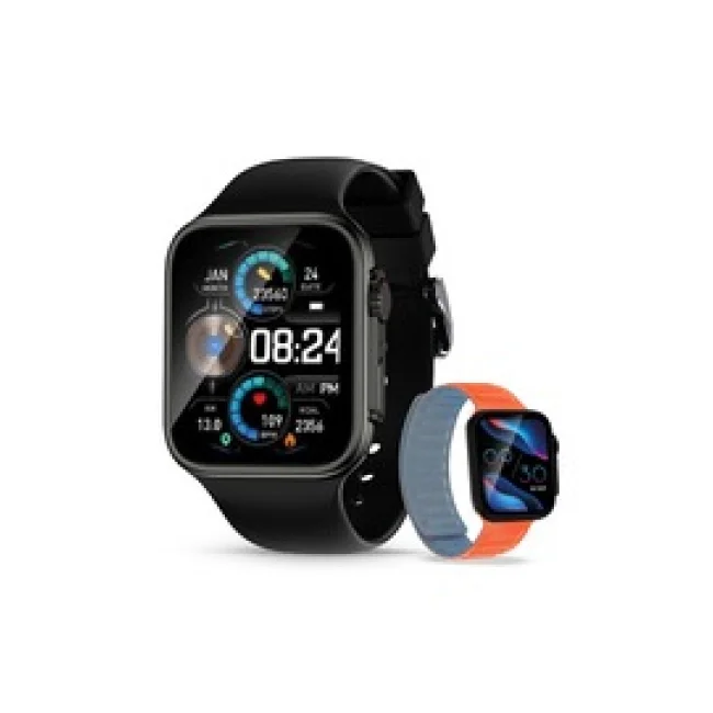 Vorago SW-500 reloj inteligente y deportivo AMOLED 45 mm Digital Pantalla táctil Negro image 2