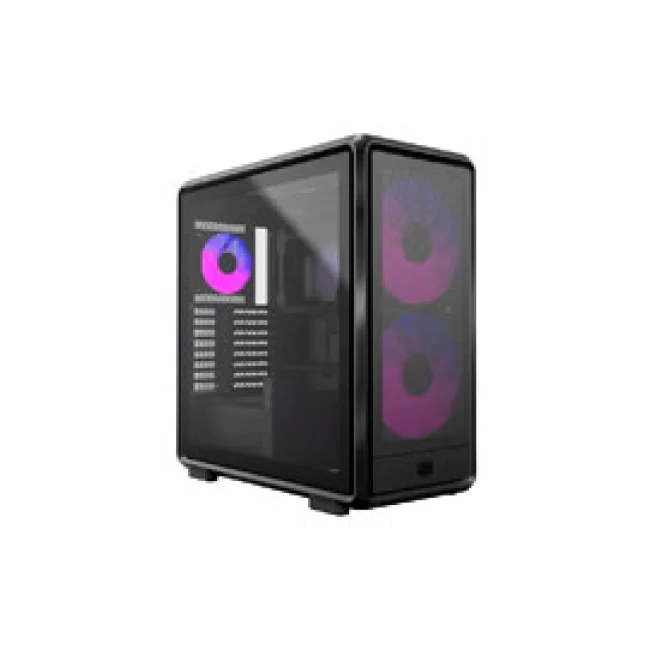 GABINETE COOLER MASTER MASTERFRAME 600 MESH / ARGB / NEGRO/ MINI-ITX / MINI-DTX / MICRO-ATX, / ATX / E-ATX*/ SSI-CEB* (*SOPORTE CONDICIONAL)