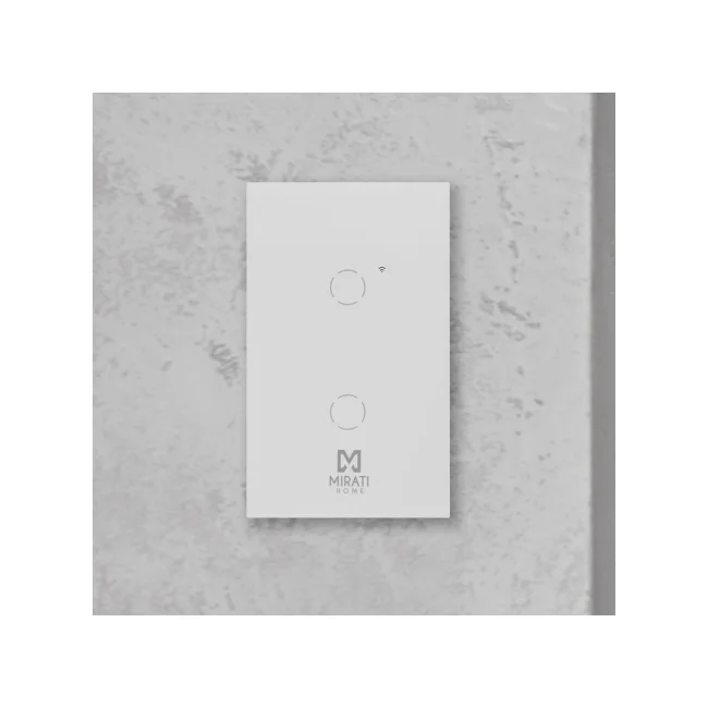Mirati M2SI2 interruptor de luz Blanco image 6