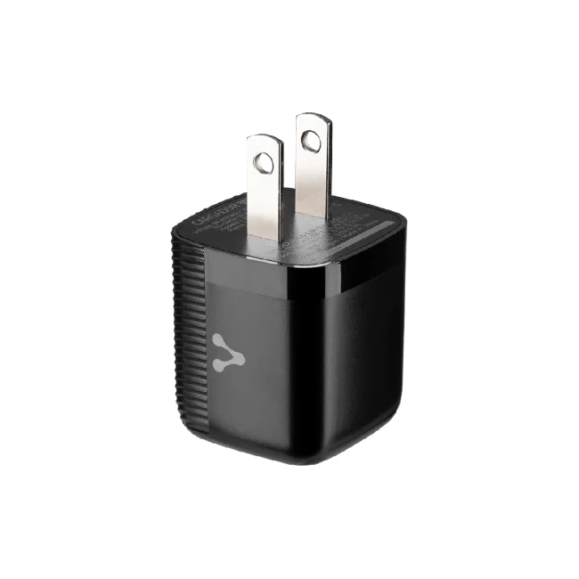 CARGADOR PARA PARED AU-355 FAST CHARGE 3.0 A 1 USB C 30W NEGRO image 4