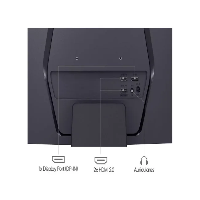 LG 27GS60QC monitor de computadora 68.6 cm (27") 2560 x 1440 Pixeles Full HD LCD Negro image 11