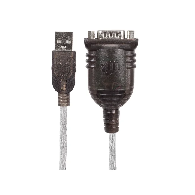 Manhattan 151856 cable serial Plata 0.45 m USB A Serial/COM/RS232/DB9 image 3