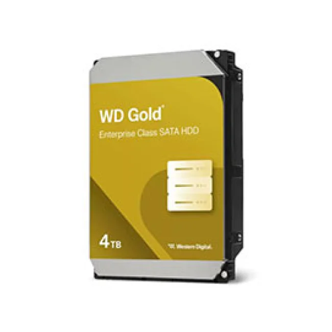 Western Digital Gold WD4004FRYZ disco duro interno 4 TB 7200 RPM 128 MB 3.5" Serial ATA III