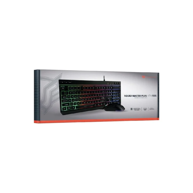 Balam Rush Squad Master Plus KTM555 teclado Ratón incluido USB Español Negro image 11