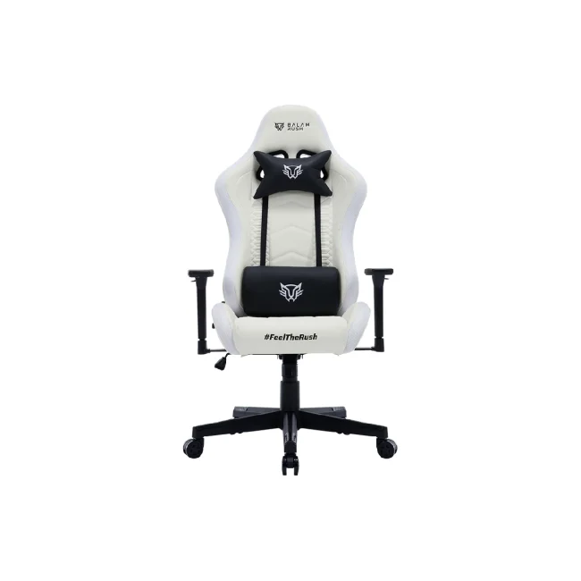 SILLA GAMER BALAM RUSH LIGHTNING RUSH V2 FROST HASTA 150KG BLANCO image 5