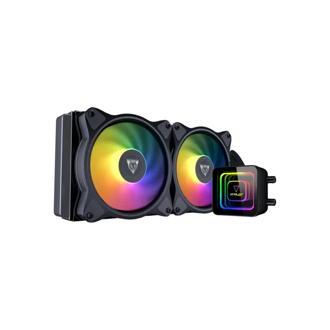 ENFRIAMIENTO LIQUIDO OCELOT GAMING OEL240 / 240MM / ARGB / 70 CFM / 1800 RPM / 32 DB / INTEL Y AMD / COLOR NEGRO image 5