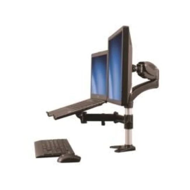 StarTech.com Brazo para un Monitor - Base para Laptop con Ajuste de Altura de un Toque