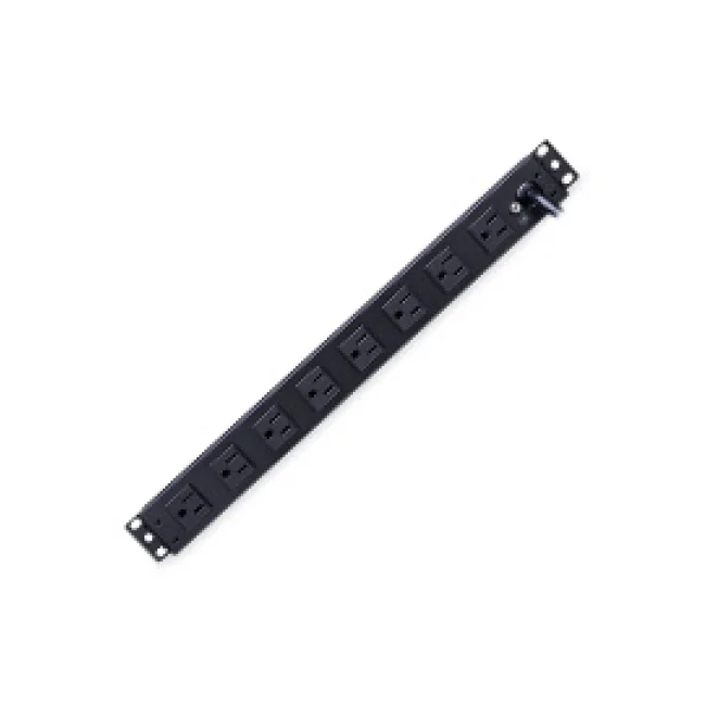 CyberPower PDU15B8R unidad de distribución de energía (PDUs) 8 salidas AC 1U Negro image 3