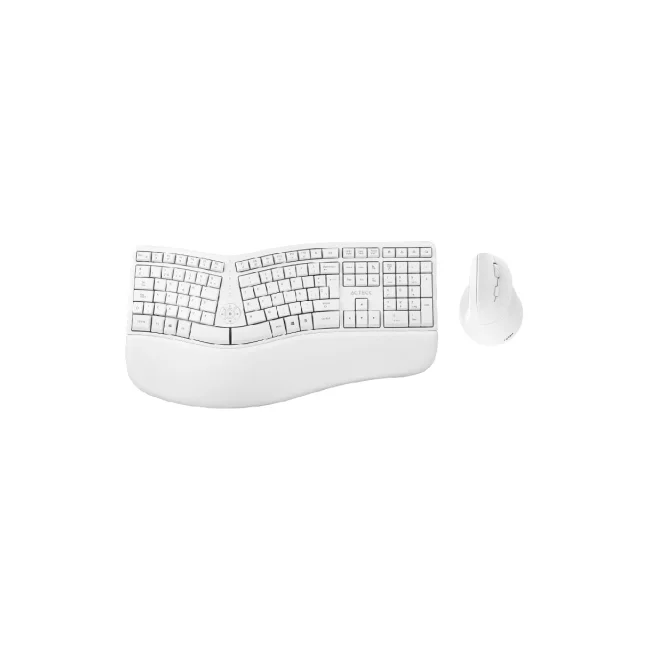 Acteck Creator Virtuos Fitt MK770 teclado Ratón incluido RF inalámbrico Español Blanco image 4