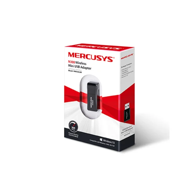 Mercusys MW300UM tarjeta de red USB 300 Mbit/s image 6