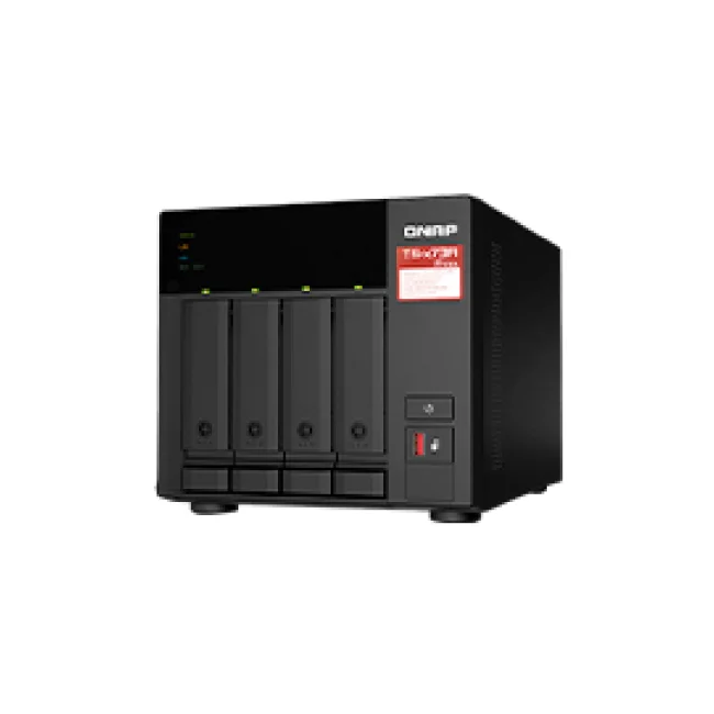 QNAP TS-473A NAS Tower Ryzen Embedded V1500B 8 GB DDR4 0 TB QNAP Turbo System Negro image 3