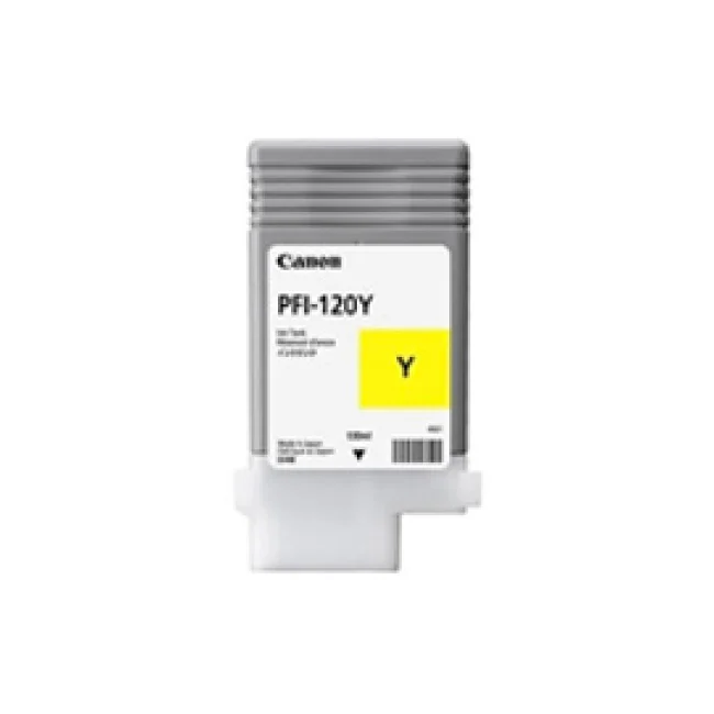 CARTUCHO CANON PFI-120 AMARILLO 130ML PARA TM-200 2888C001AA