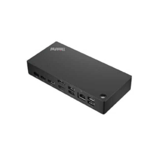 Lenovo 40AY0090US base para laptop o replicador de puertos Alámbrico USB 3.2 Gen 1 (3.1 Gen 1) Type-C Negro