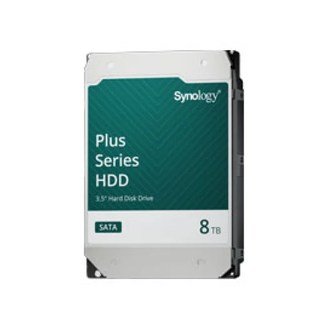 DISCO DURO INTERNO SYNOLOGY HAT3320-8T SERIE PLUS 3.5 8TB SATA 6GB/S 7200 RPM 512 MB COMPATIBLE SOLO PARA EQUIPOS SYNOLOGY